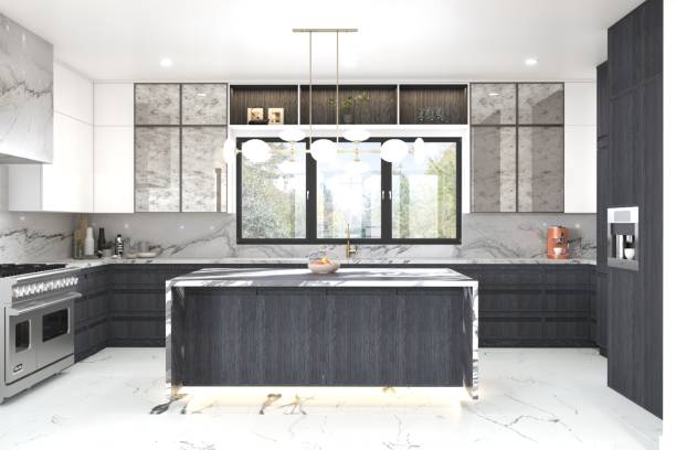 Marble Waterfall Island